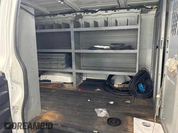 2021 Chevrolet Express Cargo with VIN 1GCWGAFP2M1309369, listed as a IAAI auction lot 42677849 with 115,510 mi miles and . Bid and sale history available at DreamBid. Image 3.