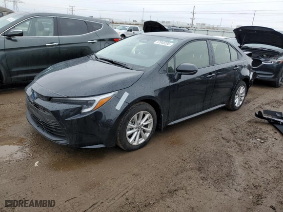 2024 Toyota Corolla Hybrid LE with VIN JTDBCMFE8R3061361, listed as a Copart auction lot 47048295 with 4,675 mi miles and Salvage Title. Bid and sale history available at carsss.com. Image 1.