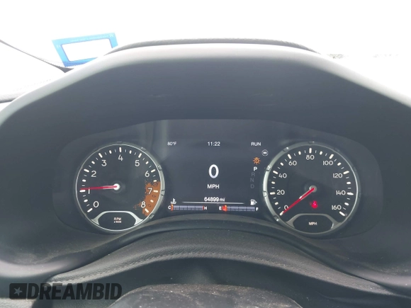 2017 Jeep Renegade Trailhawk with VIN ZACCJBCB6HPE63267, listed as a IAAI auction lot 42027156 with 64,899 mi miles and . Bid and sale history available at DreamBid. Image 7.