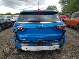 2024 Jeep Compass Sport with VIN 3C4NJDAN5RT576865, listed as a Copart auction lot 58036235 with 9,890 mi miles and Salvage title. Bid and sale history available at DreamBid. Image 6.