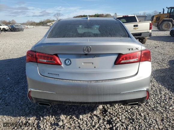 2018 Acura TLX with VIN 19UUB2F30JA003275, listed as a Copart auction lot 84325414 with 112,015 mi miles and Salvage Title. Bid and sale history available at carsss.com. Image 6.