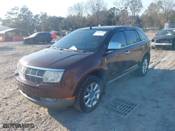 2009 Lincoln MKX with VIN 2LMDU88C89BJ00880, listed as a IAAI auction lot 41656937 with 166,015 mi miles. Bid and sale history available at carsss.com. Image 6.