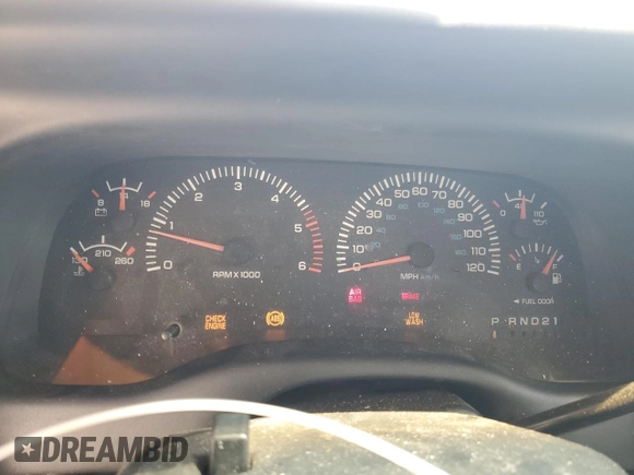 1998 Dodge Dakota SLT with VIN 1B7GL22X2WS567075, listed as a Copart auction lot 69710974 with 151,920 mi miles and Salvage Title. Bid and sale history available at carsss.com. Image 9.