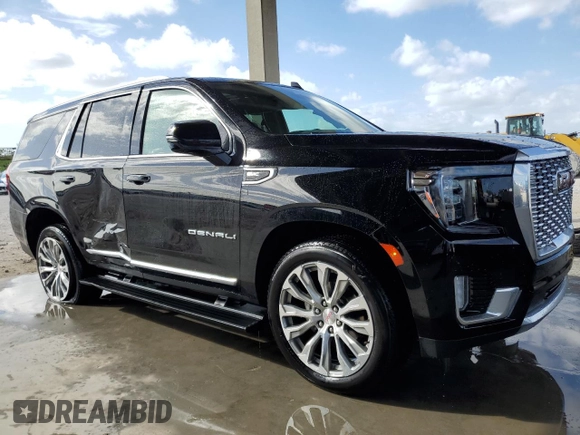 2023 GMC Yukon Denali with VIN 1GKS1DKL1PR207706, listed as a Copart auction lot 80937344 with 30,706 mi miles and Clean Title. Bid and sale history available at carsss.com. Image 4.