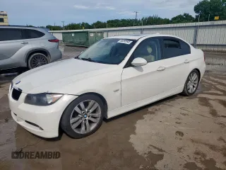 2008 BMW 3 Series 328i with VIN WBAVA37538NL46299, listed as a Copart auction lot 60355545 with 144,821 mi miles and Salvage title. Bid and sale history available at DreamBid. Image 1.
