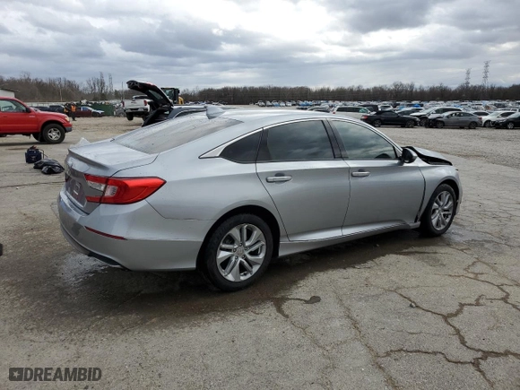2020 Honda Accord Sedan LX with VIN 1HGCV1F17LA099341, listed as a Copart auction lot 47686715 with 87,557 mi miles and Salvage Title. Bid and sale history available at carsss.com. Image 3.