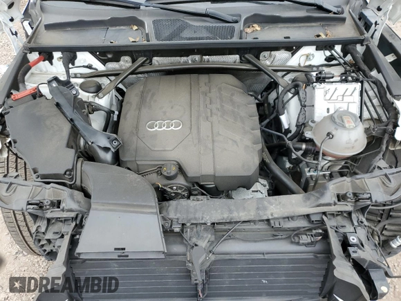 2021 Audi Q5 Premium with VIN WA1AAAFY0M2002856, listed as a Copart auction lot 45542955 with 40,558 mi miles and Salvage Title. Bid and sale history available at carsss.com. Image 12.