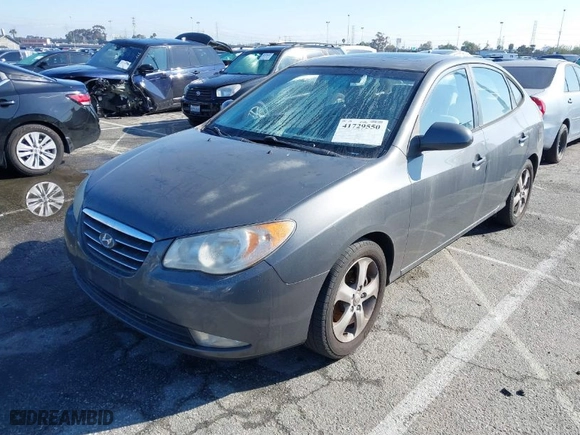 2008 Hyundai Elantra GLS with VIN KMHDU46D28U320931, listed as a IAAI auction lot 41729550 with 184,832 mi miles. Bid and sale history available at carsss.com. Image 2.