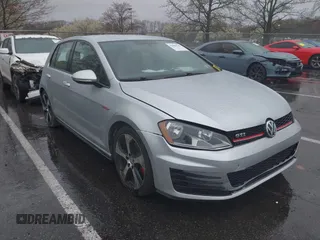2016 Volkswagen Golf GTI SE with VIN 3VW4T7AU2GM006969, listed as a IAAI auction lot 42006541 with 120,457 mi miles. Bid and sale history available at carsss.com. Image 1.