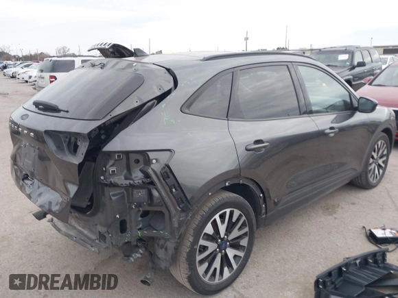 2020 Ford Escape SE Sport Hybrid with VIN 1FMCU0BZ6LUC52910, listed as a IAAI auction lot 41316055 with 279,311 mi miles and . Bid and sale history available at carsss.com. Image 4.