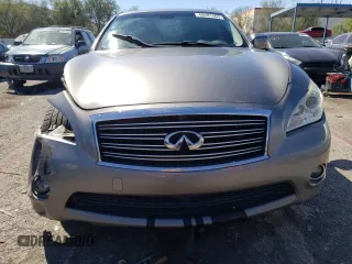 2012 Infiniti M with VIN JN1BY1AP8CM333534, listed as a Copart auction lot 68281463 with 124,182 mi miles and Salvage Title. Bid and sale history available at carsss.com. Image 5.