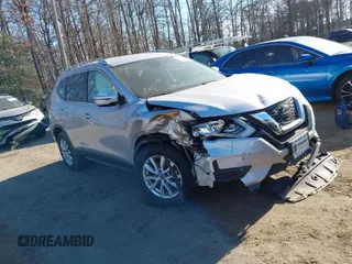 2020 Nissan Rogue S with VIN KNMAT2MV3LP501778, listed as a IAAI auction lot 41570498 with 99,020 mi miles. Bid and sale history available at carsss.com. Image 1.