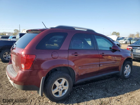 2008 Pontiac Torrent with VIN 2CKDL43F586017906, listed as a Copart auction lot 83187774 with NaN miles and Non Repairable. Bid and sale history available at carsss.com. Image 3.