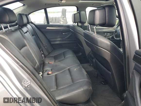 2012 BMW 5 Series 528i xDrive with VIN WBAXH5C58CDW08676, listed as a Copart auction lot 56765105 with 105,147 mi miles and Salvage title. Bid and sale history available at DreamBid. Image 10.