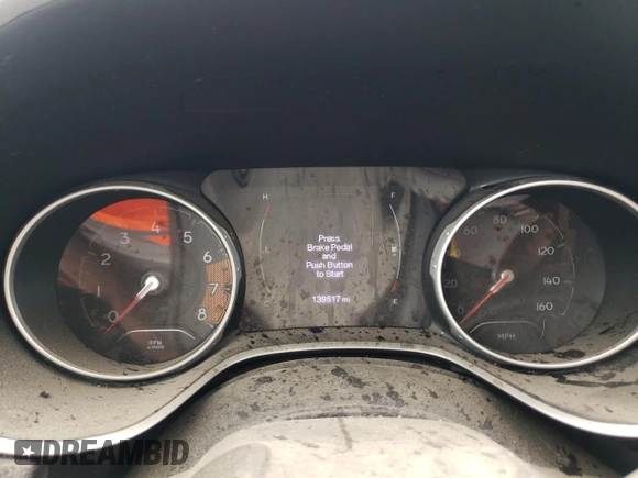 2019 Jeep Compass Latitude with VIN 3C4NJDBB2KT735142, listed as a Copart auction lot 57287444 with 139,517 mi miles and Non repairable. Bid and sale history available at DreamBid. Image 9.