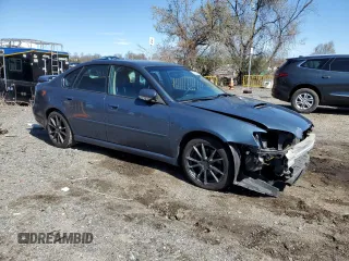 2005 Subaru Legacy GT Limited with VIN 4S3BL676154204531, listed as a Copart auction lot 49828955 with 93,429 mi miles and Salvage title. Bid and sale history available at DreamBid. Image 4.