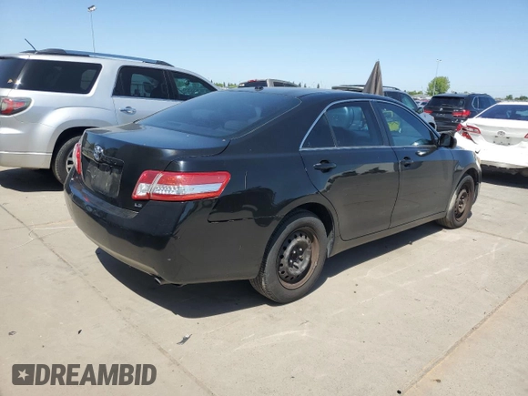2011 Toyota Camry LE with VIN 4T1BF3EK4BU149327, listed as a Copart auction lot 53137215 with 186,323 mi miles and Clean Title. Bid and sale history available at DreamBid. Image 3.