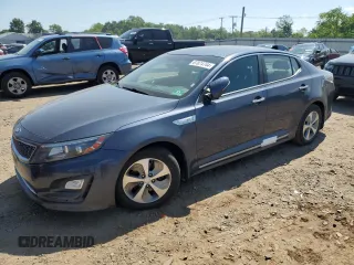 2015 Kia Optima Hybrid with VIN KNAGM4AD7F5078859, listed as a Copart auction lot 67874744 with 135,917 mi miles and Salvage Title. Bid and sale history available at carsss.com. Image 1.