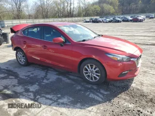 2017 Mazda 3 Sport with VIN 3MZBN1U75HM131437, listed as a Copart auction lot 54144505 with 73,000 mi miles and Salvage Title. Bid and sale history available at DreamBid. Image 4.