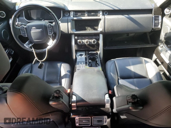 2017 Land Rover Range Rover with VIN SALGR2FK1HA348039, listed as a Copart auction lot 58626775 with 50,748 mi miles and Clean title. Bid and sale history available at DreamBid. Image 8.