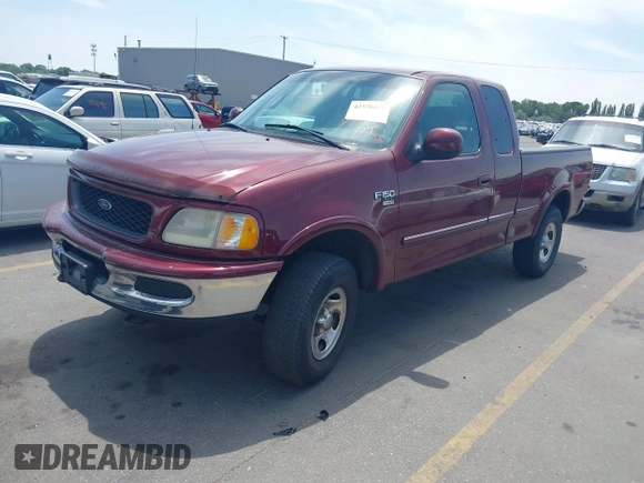 1998 Ford F-150 with VIN 1FTZX18W9WKC09638, listed as a IAAI auction lot 42576838 with 140,714 mi miles and . Bid and sale history available at DreamBid. Image 2.
