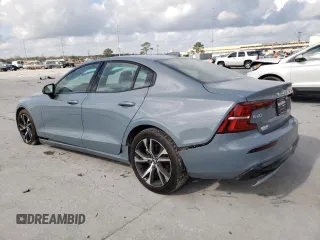2024 Volvo S60 Core Dark Theme with VIN 7JRL12FK5RG320466, listed as a Copart auction lot 44786145 with 21,130 mi miles and Salvage title. Bid and sale history available at DreamBid. Image 2.