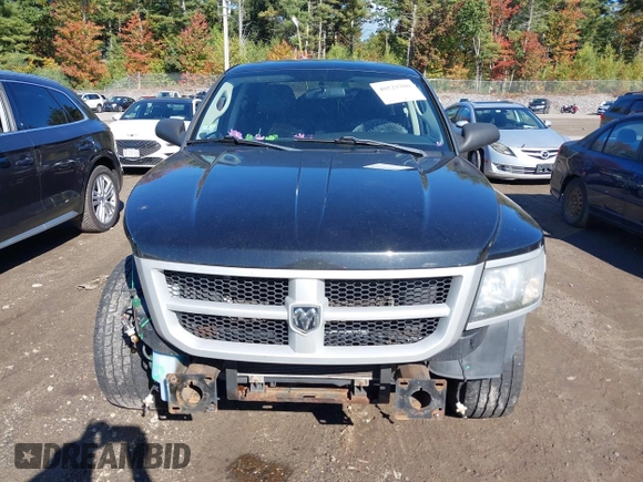 2011 Ram Dakota Bighorn/Lonestar with VIN 1D7RW3GK1BS606466, listed as a IAAI auction lot 40529380 with 110,431 mi miles. Bid and sale history available at carsss.com. Image 12.