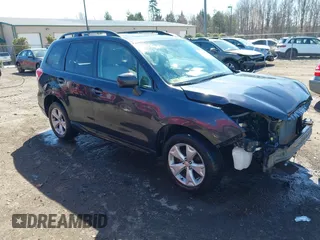 2016 Subaru Forester 2.5i Premium with VIN JF2SJADC0GH476858, listed as a IAAI auction lot 41707349 with 64,991 mi miles. Bid and sale history available at carsss.com. Image 1.