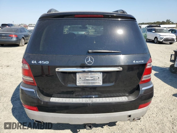 2008 Mercedes-Benz GL-Class 4.6L with VIN 4JGBF71E38A413364, listed as a Copart auction lot 73360374 with 207,586 mi miles and Salvage Title. Bid and sale history available at carsss.com. Image 6.