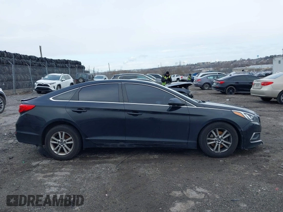 2017 Hyundai Sonata SE with VIN 5NPE24AF0HH555667, listed as a IAAI auction lot 41864287 with 96,380 mi miles and . Bid and sale history available at DreamBid. Image 13.