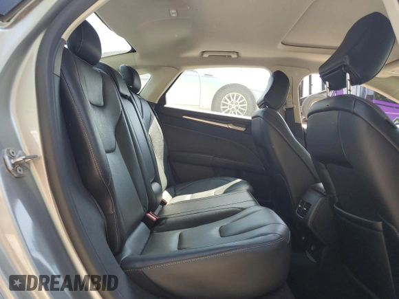 2020 Ford Fusion Titanium with VIN 3FA6P0D93LR180244, listed as a Copart auction lot 57102055 with 34,868 mi miles and Salvage title. Bid and sale history available at DreamBid. Image 10.