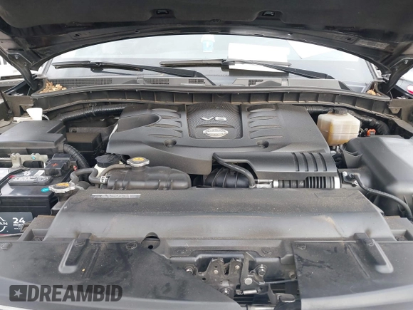 2019 Nissan Armada Platinum with VIN JN8AY2NE8K9755381, listed as a IAAI auction lot 41440130 with 137,026 mi miles. Bid and sale history available at carsss.com. Image 10.