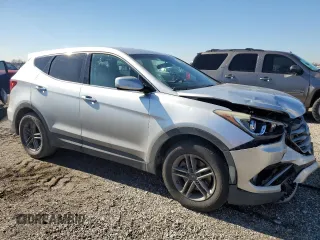 2017 Hyundai Santa Fe 2.4L with VIN 5XYZT3LB3HG492946, listed as a Copart auction lot 43268505 with 164,630 mi miles and Salvage title. Bid and sale history available at DreamBid. Image 4.