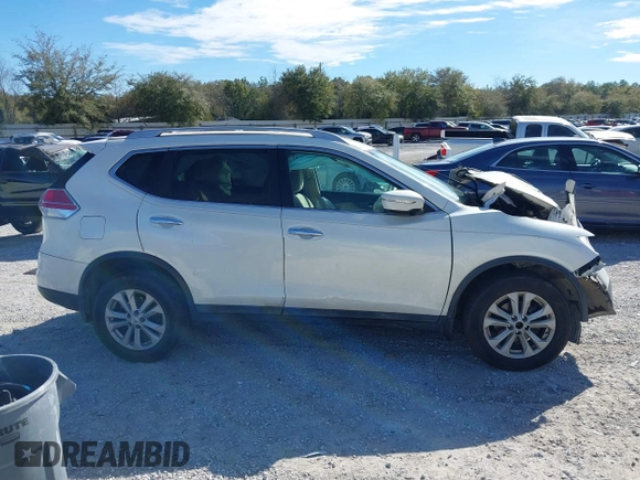 2015 Nissan Rogue SL with VIN 5N1AT2MT4FC916288, listed as a IAAI auction lot 41357258 with 1 mi miles. Bid and sale history available at carsss.com. Image 14.
