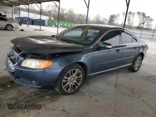 2007 Volvo S80 I6 with VIN YV1AS982971031562, listed as a Copart auction lot 49044255 with 135,237 mi miles and Salvage Title. Bid and sale history available at carsss.com. Image 1.