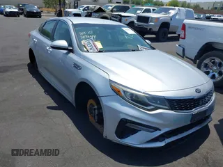 2020 Kia Optima LX with VIN 5XXGT4L36LG429116, listed as a IAAI auction lot 42436823 with 98,324 mi miles and . Bid and sale history available at DreamBid. Image 1.