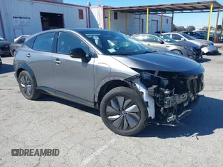 2024 Nissan ARIYA Engage with VIN JN1CF0BBXRM735961, listed as a IAAI auction lot 41741754 with 1,664 mi miles and . Bid and sale history available at DreamBid. Image 1.
