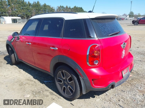 2012 MINI Countryman S z VIN WMWZC3C55CWM28104, wystawiony jako IAAI lot #41876256 z przebiegiem 117 932 mil mil oraz . Historia ofert i sprzedaży dostępna na DreamBid. Obrazek 3.