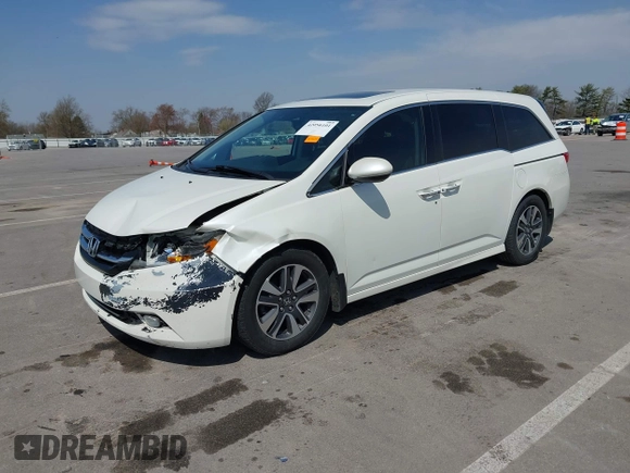 2016 Honda Odyssey Touring Elite with VIN 5FNRL5H97GB044278, listed as a IAAI auction lot 42056101 with 182,396 mi miles and . Bid and sale history available at DreamBid. Image 17.