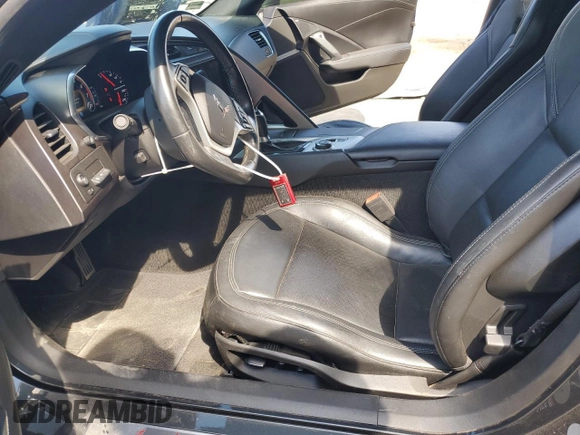 2019 Chevrolet Corvette Z51 2LT with VIN 1G1YK2D72K5101622, listed as a Copart auction lot 68427404 with 46,525 mi miles and Salvage Title. Bid and sale history available at carsss.com. Image 7.