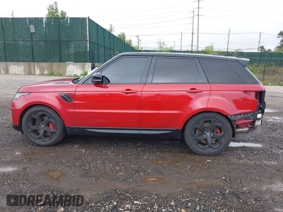 2019 Land Rover Range Rover Sport HSE with VIN SALWR2RV8KA816535, listed as a IAAI auction lot 42187459 with 85,211 mi miles and . Bid and sale history available at DreamBid. Image 15.