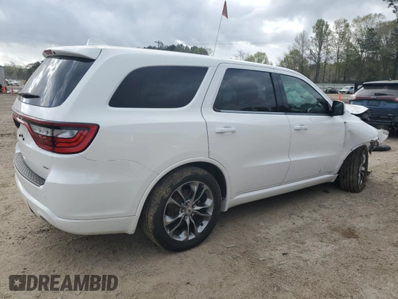 2019 Dodge Durango GT Plus with VIN 1C4RDJDG7KC684880, listed as a Copart auction lot 49504305 with 139,540 mi miles and Salvage Title. Bid and sale history available at DreamBid. Image 3.