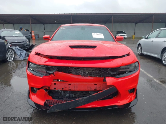2019 Dodge Charger R/T with VIN 2C3CDXCT1KH598201, listed as a IAAI auction lot 41799280 with 122,878 mi miles. Bid and sale history available at carsss.com. Image 12.