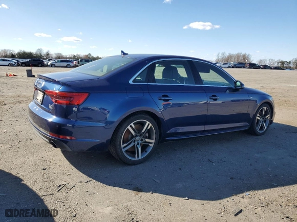 2017 Audi A4 Premium Plus with VIN WAUENAF44HN060981, listed as a Copart auction lot 50786065 with 103,171 mi miles and Clean Title. Bid and sale history available at carsss.com. Image 3.