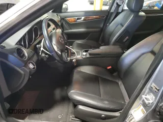 2012 Mercedes-Benz C 300 Sport with VIN WDDGF8BB1CA647084, listed as a Copart auction lot 53452325 with 95,059 mi miles and Salvage Title. Bid and sale history available at DreamBid. Image 7.