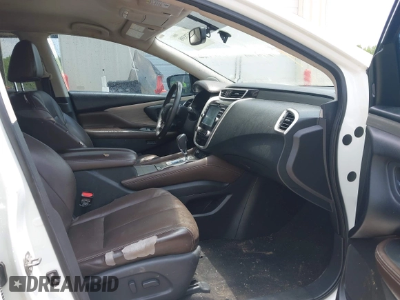 2015 Nissan Murano Platinum with VIN 5N1AZ2MG6FN258074, listed as a IAAI auction lot 42478398 with 219,761 mi miles and . Bid and sale history available at DreamBid. Image 5.