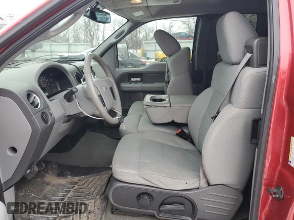 2007 Ford F-150 XL with VIN 1FTPX12V87FA40486, listed as a Copart auction lot 45960395 with 147,974 mi miles and Salvage title. Bid and sale history available at DreamBid. Image 7.