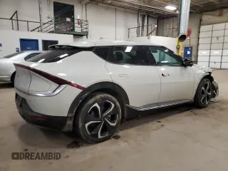 2022 Kia EV6 GT-Line with VIN KNDC3DLC9N5027211, listed as a Copart auction lot 47684975 with 40,069 mi miles and Salvage Title. Bid and sale history available at carsss.com. Image 3.