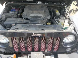 2014 Jeep Wrangler Unlimited Rubicon with VIN 1C4BJWFGXEL291187, listed as a Copart auction lot 54897675 with 227,478 mi miles and Salvage title. Bid and sale history available at DreamBid. Image 12.