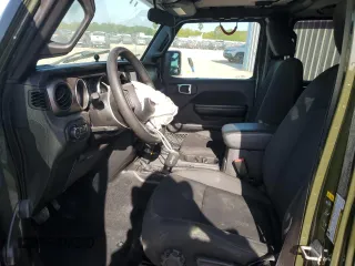 2021 Jeep Wrangler Unlimited Willys with VIN 1C4HJXDN9MW523180, listed as a Copart auction lot 52513505 with 106,130 mi miles and Salvage title. Bid and sale history available at DreamBid. Image 7.